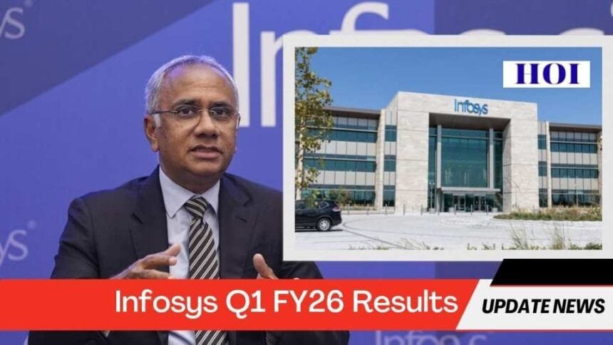 Infosys Q1 FY26 Results: ₹6,921 Crore Net Profit, AI Projects Drive Growth
