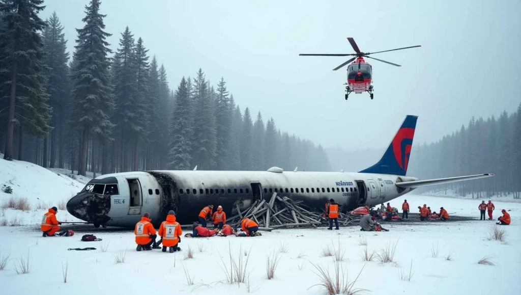 Russia Plane Crash Angara Flight with 49 People Crashes in Far East, No Survivors Found